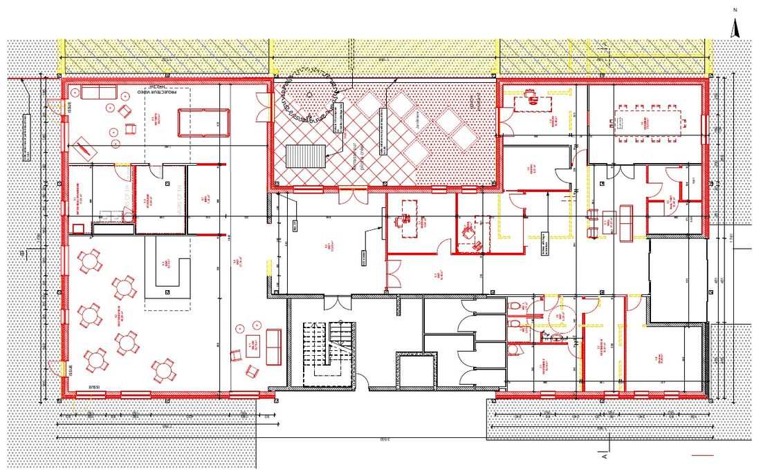 Plan — conservé / démoli / créé