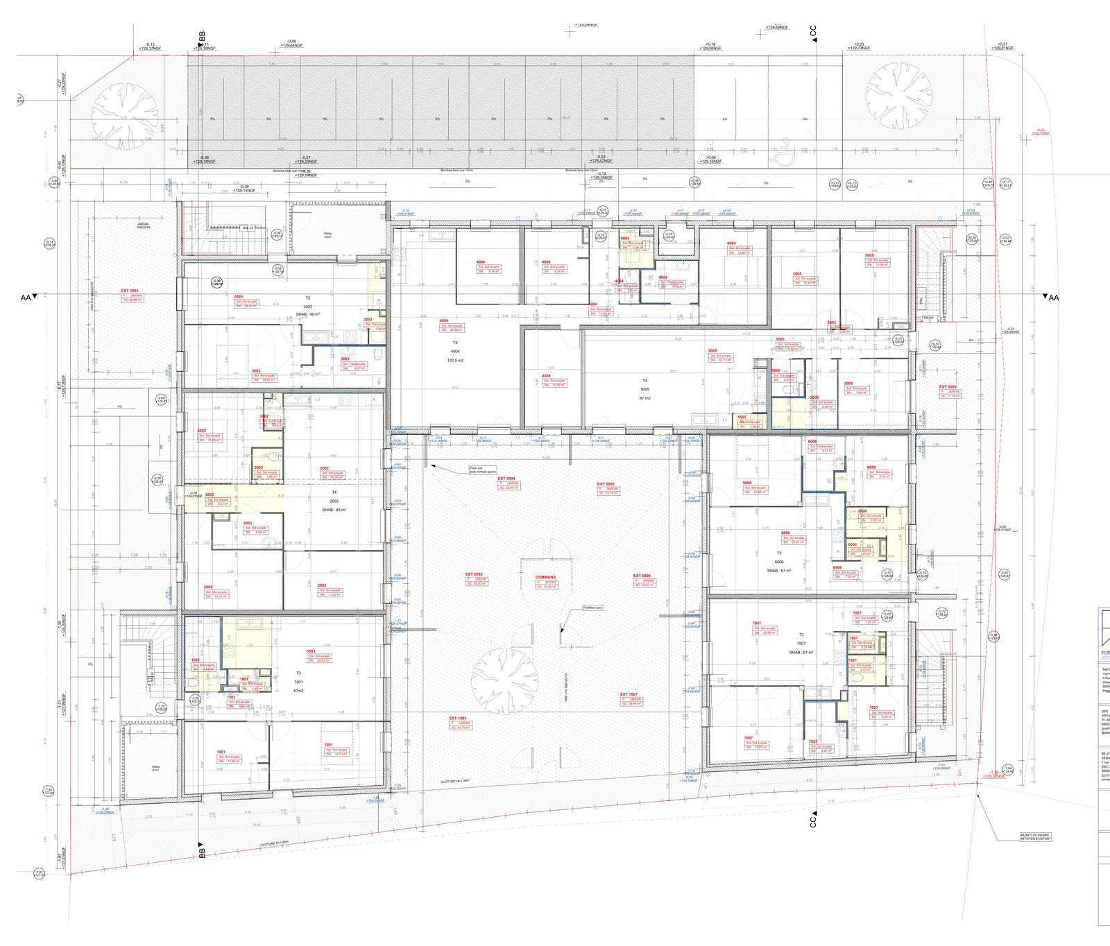 Plan du rez-de-chaussée